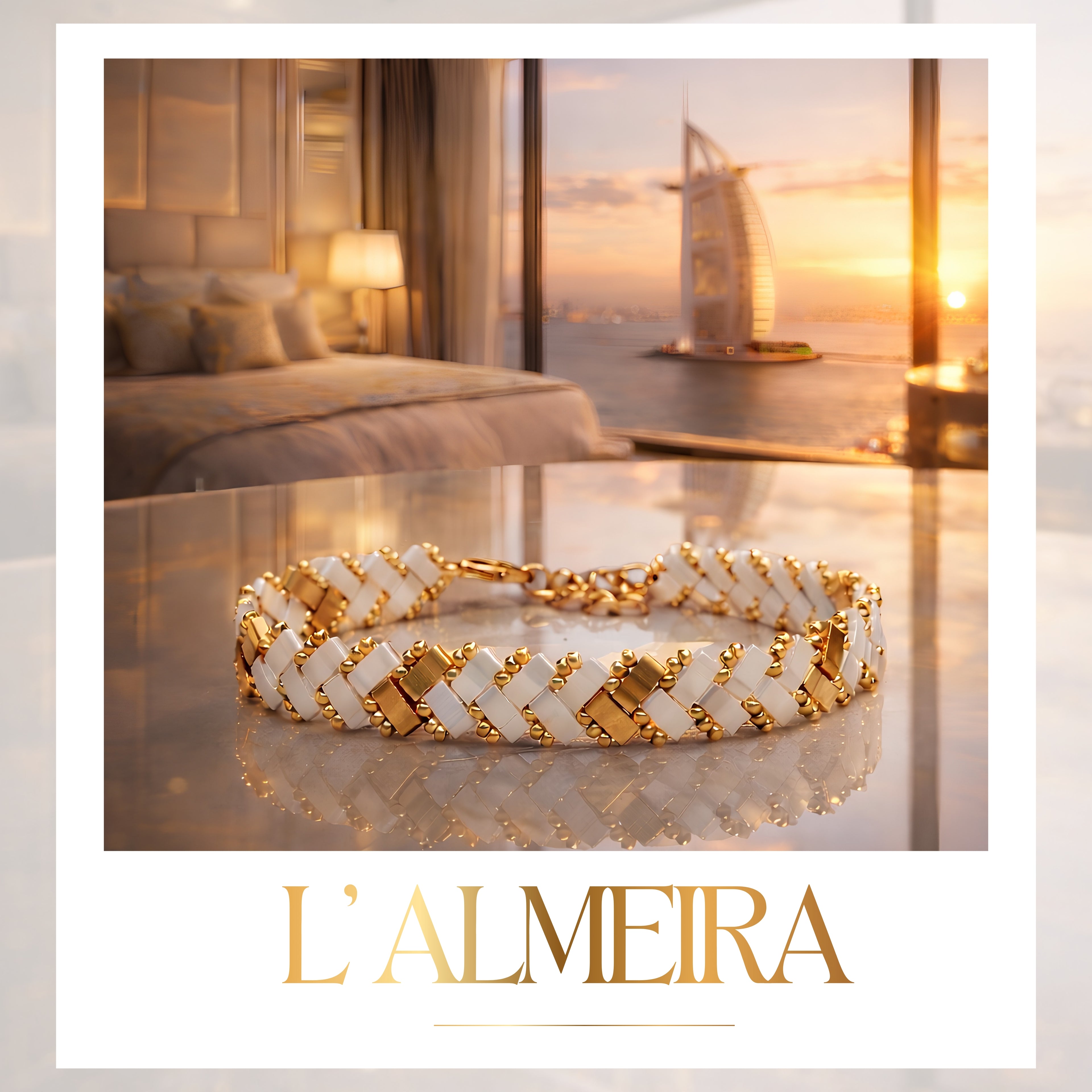 Bracelet Miyuki "L' Almeira"