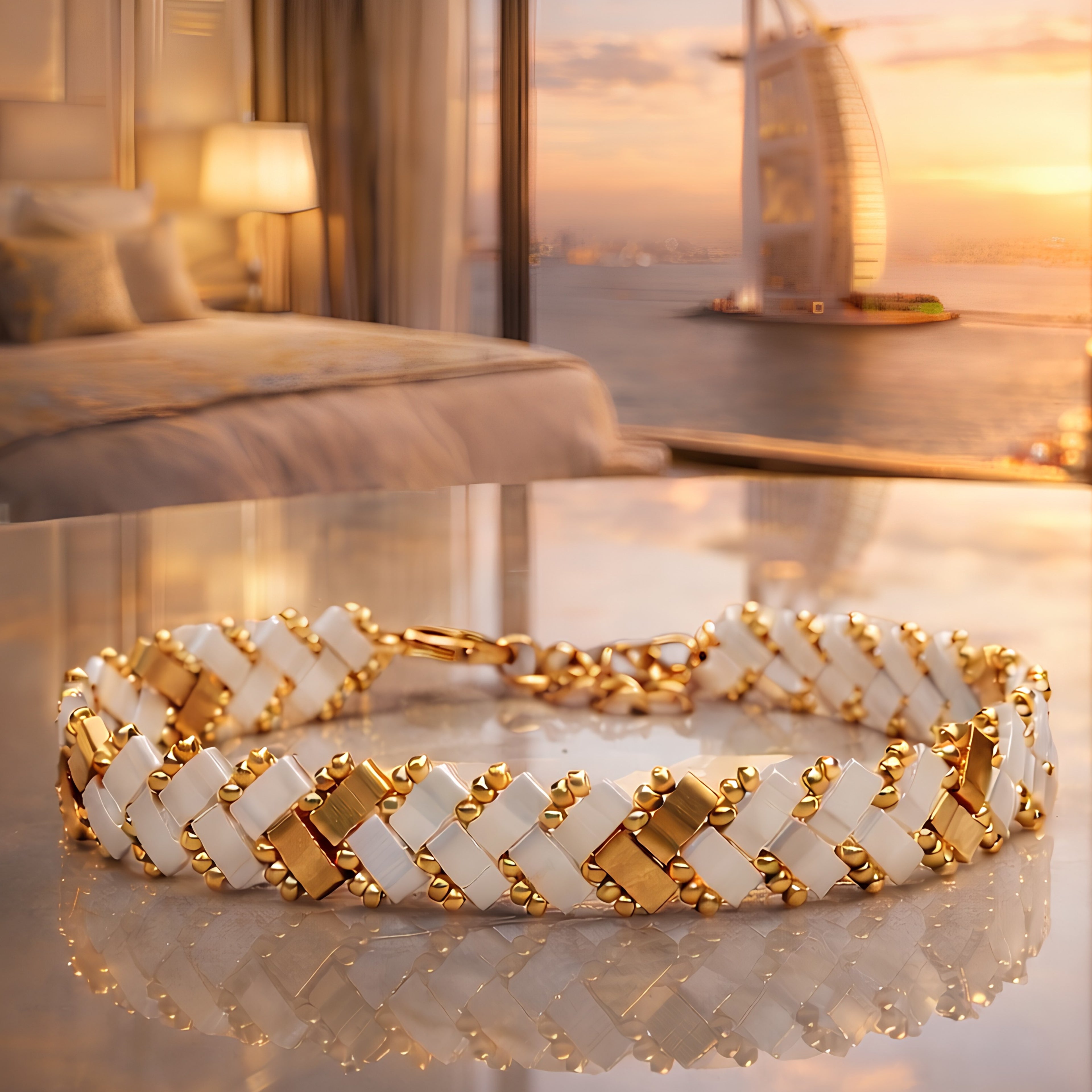 Bracelet Miyuki "L' Almeira"