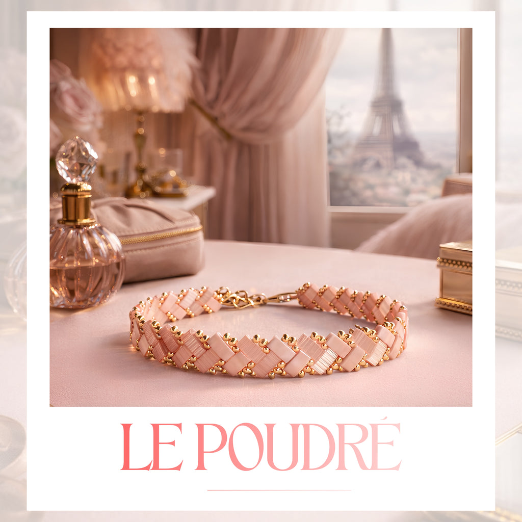 Bracelet Miyuki "Le Poudré"