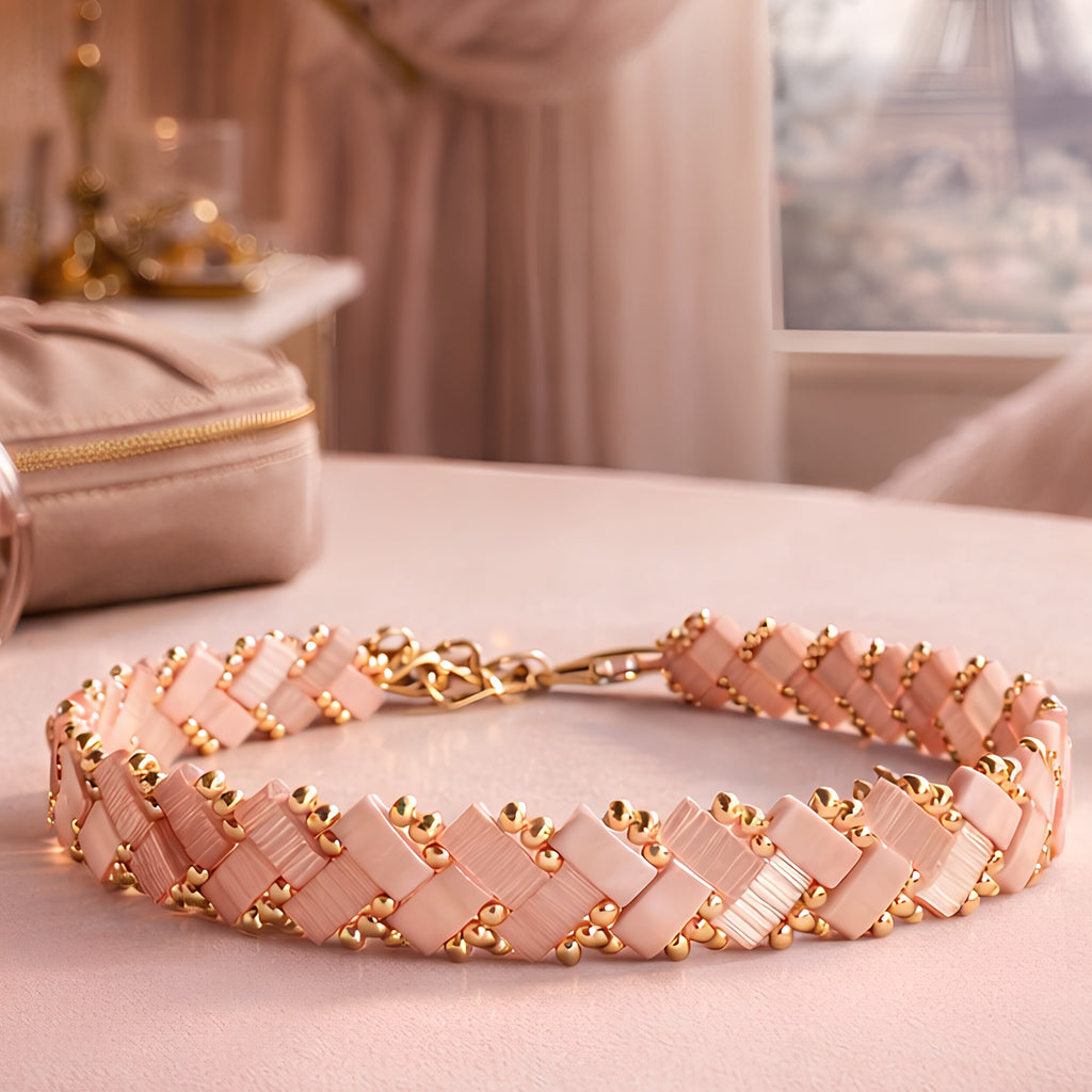 Bracelet Miyuki "Le Poudré"