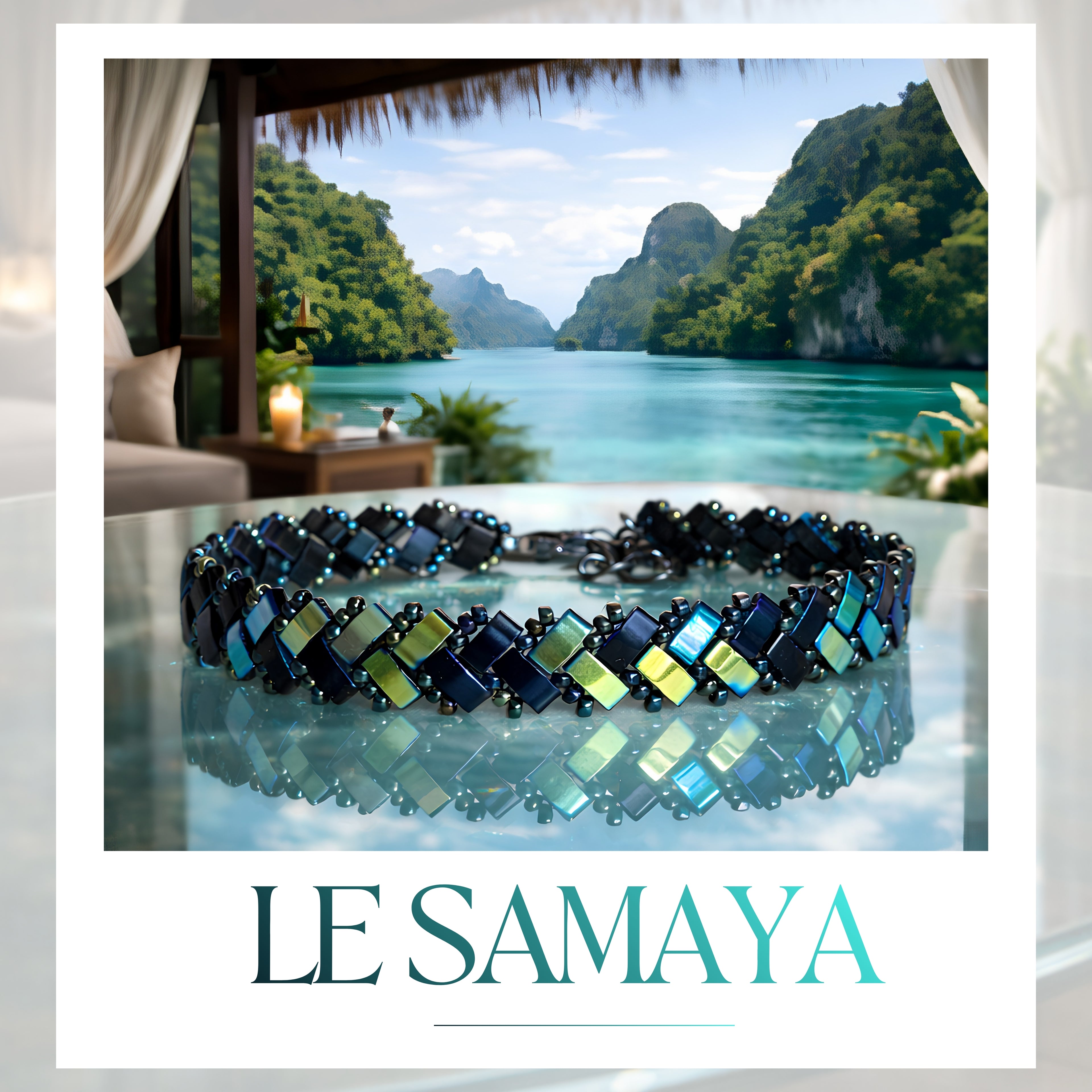 Bracelet Miyuki "Le Samaya"