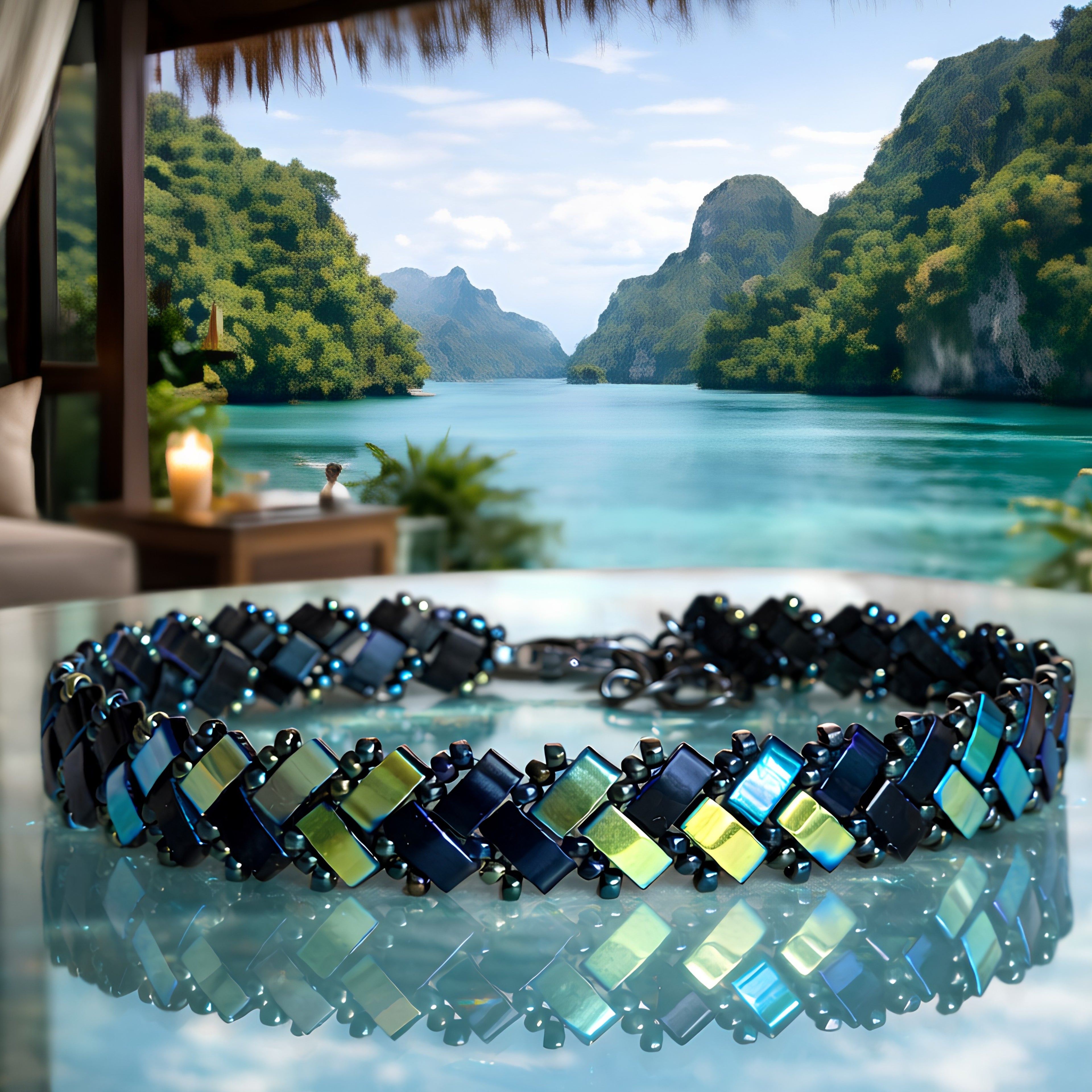 Bracelet Miyuki "Le Samaya"