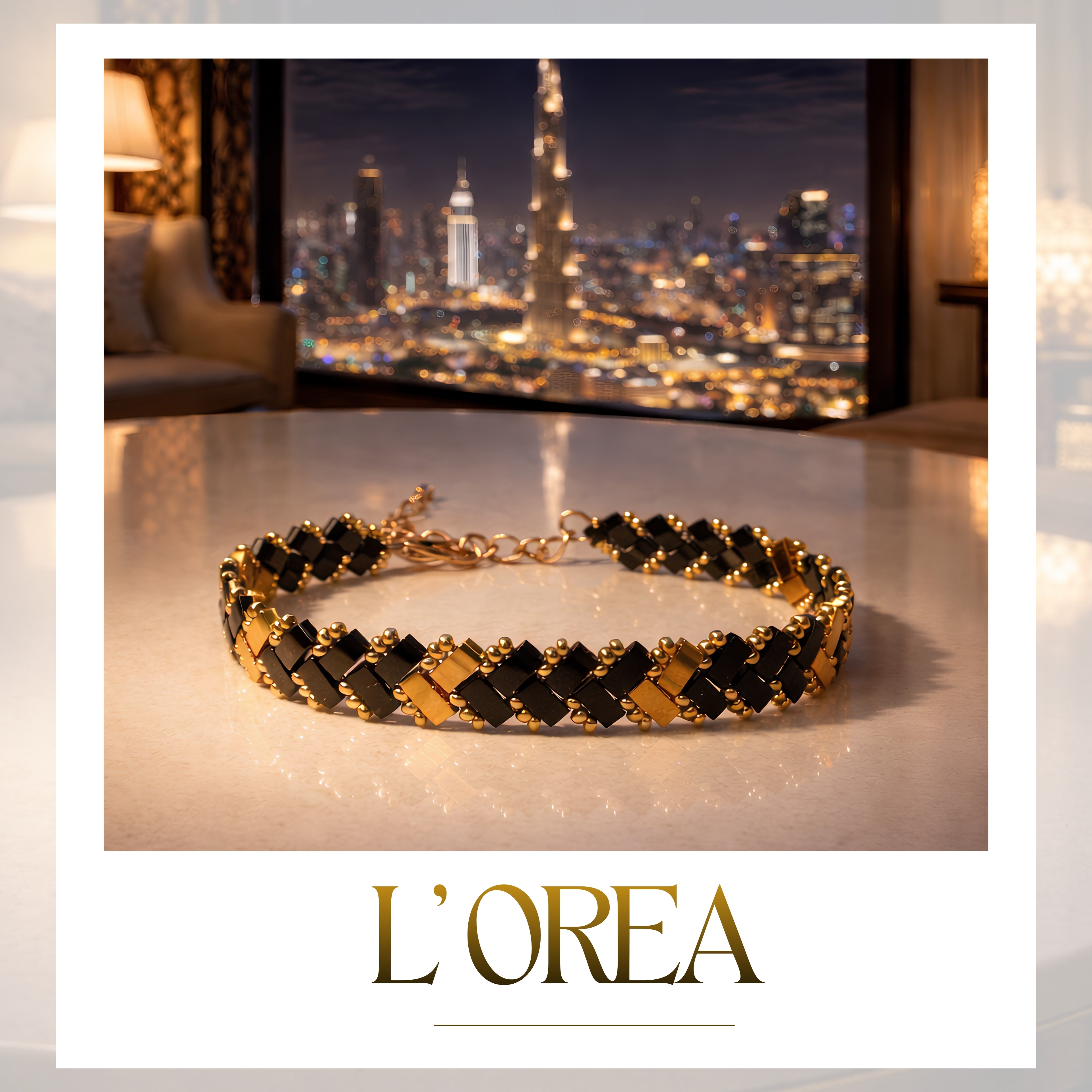 Bracelet Miyuki "L' Orea"