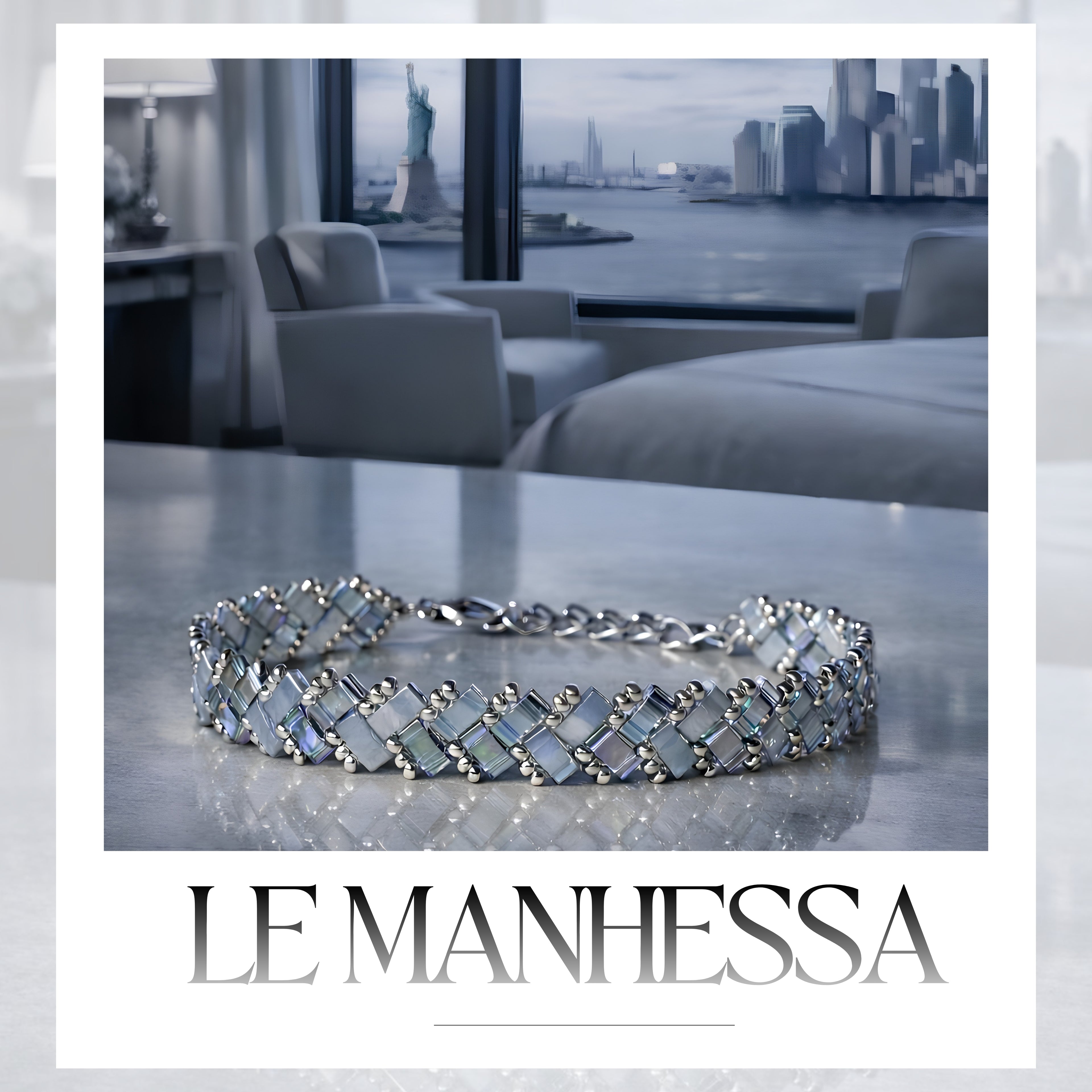 Bracelet Miyuki "Le Manhessa"