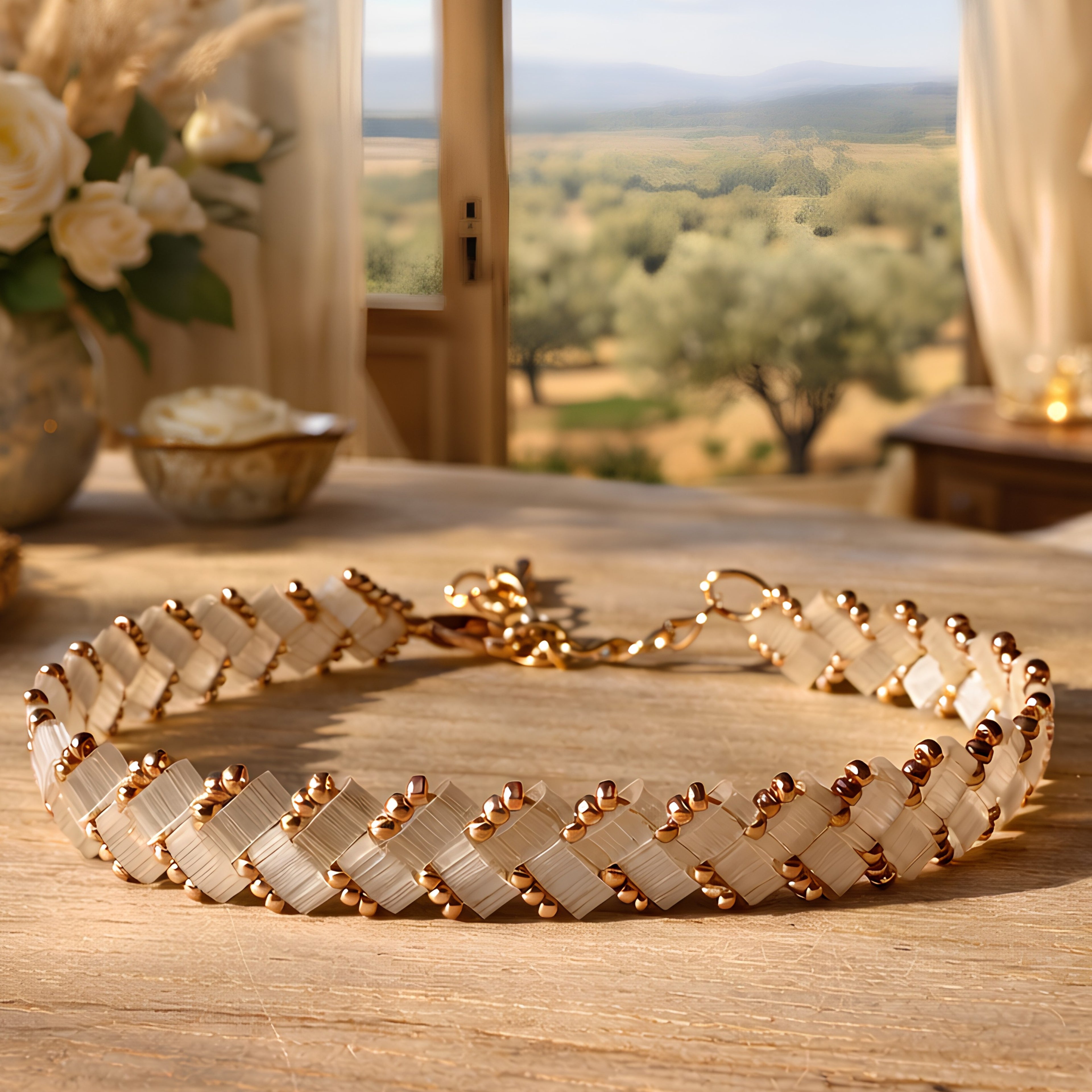 Bracelet Miyuki "Le Soleia"