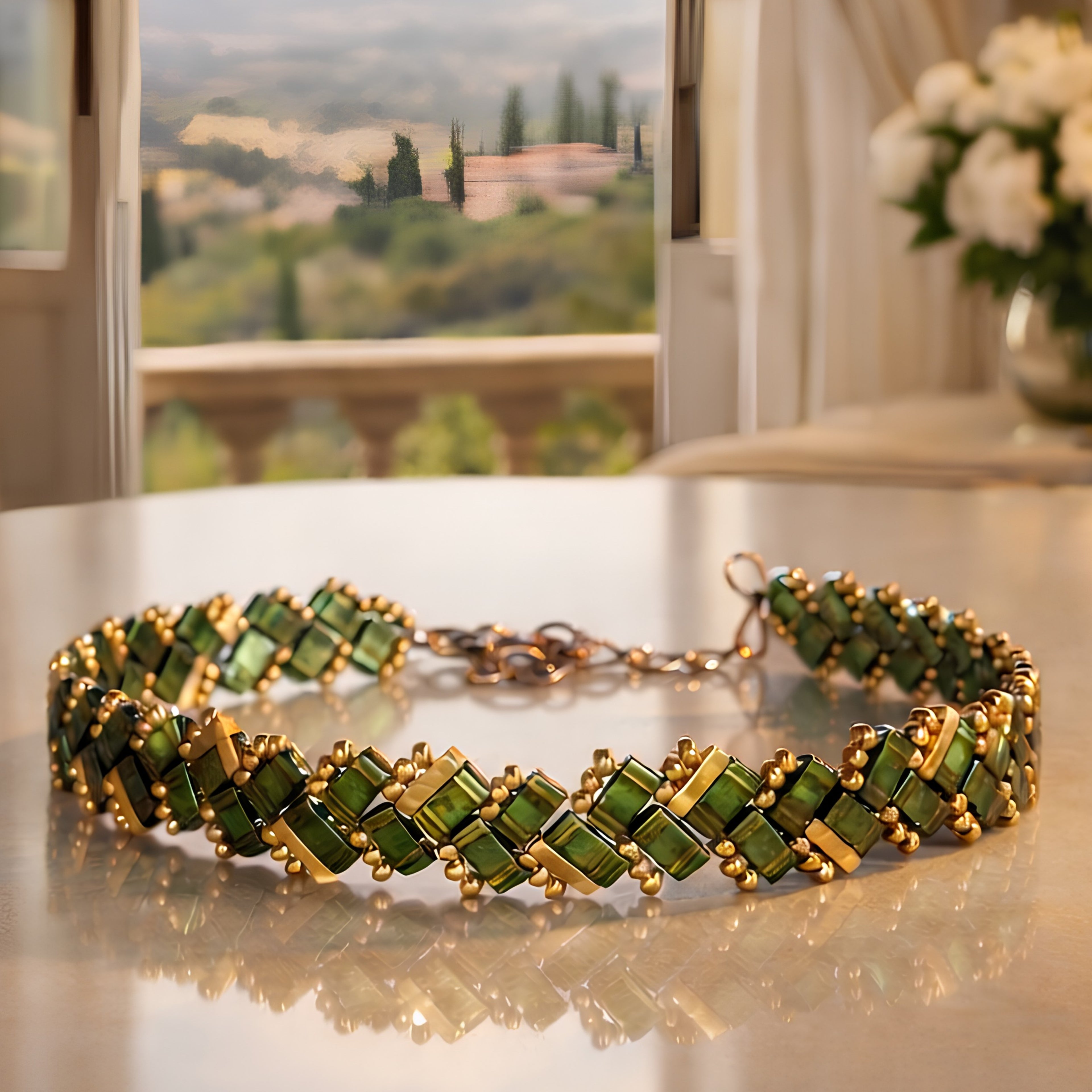 Bracelet Miyuki "Le Toscana"