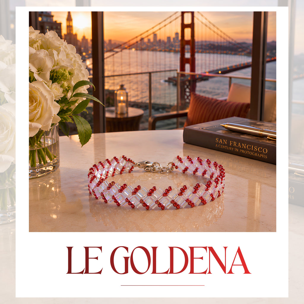 Bracelet Miyuki "Le Goldena"