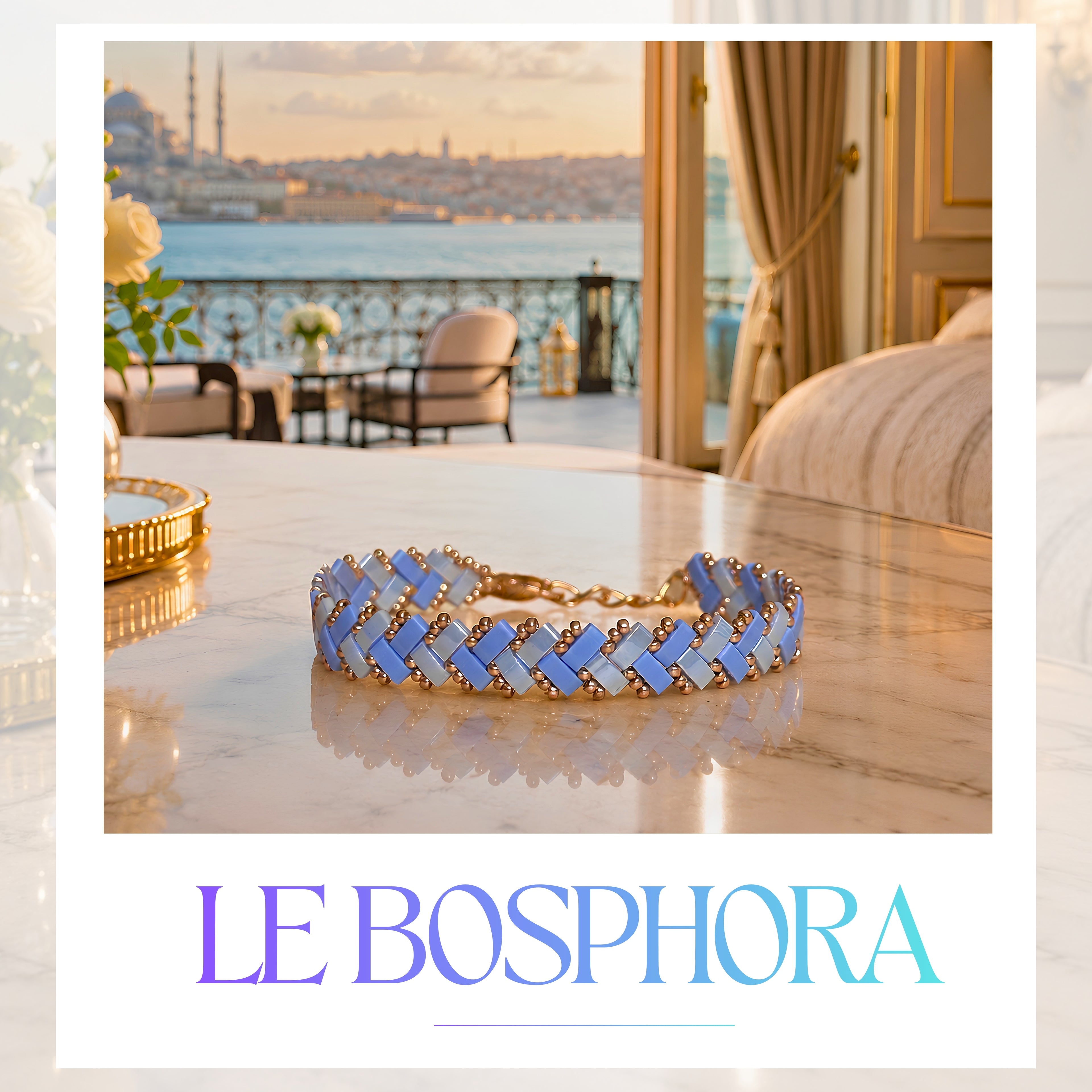 Bracelet Miyuki "Le Bosphora"