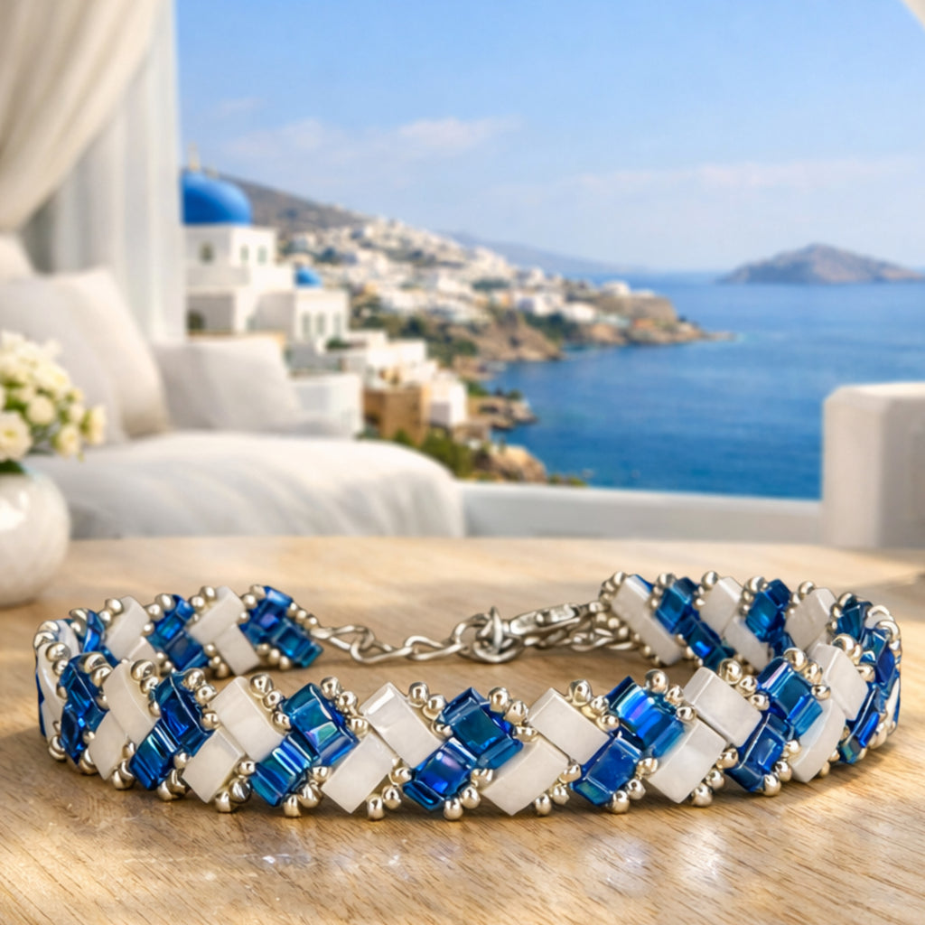 Bracelet Miyuki "Le Mykonea"