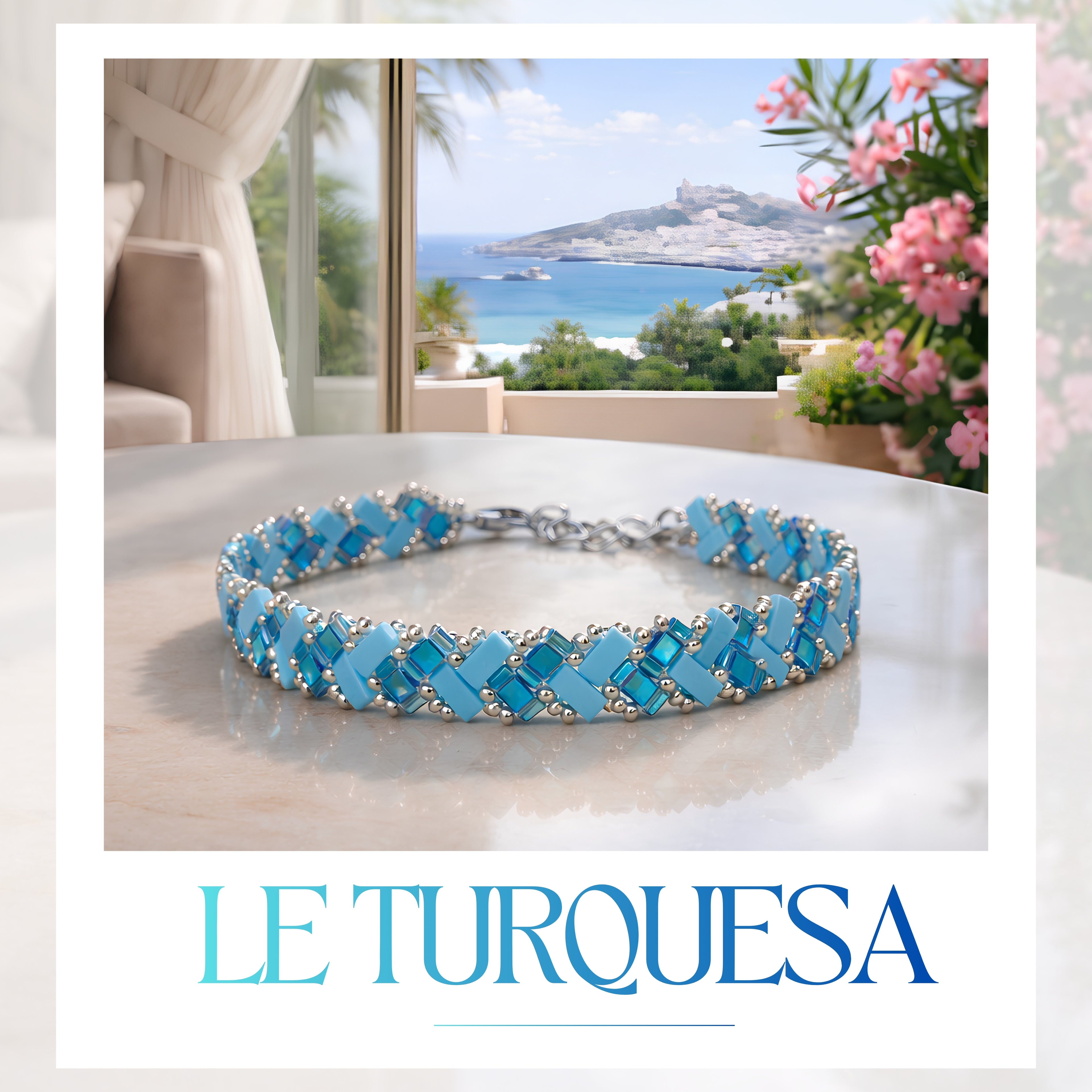 Bracelet Miyuki "Le Turquesa"