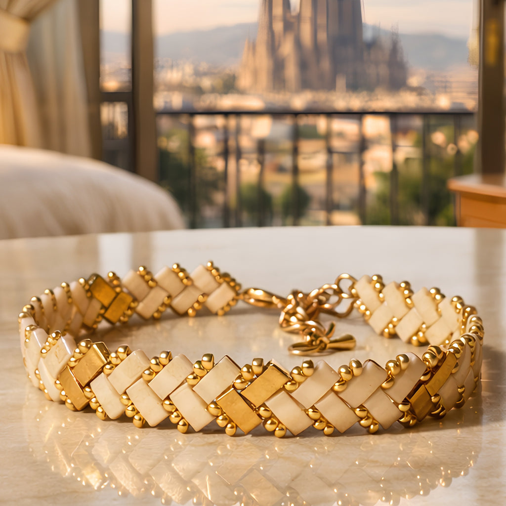 Bracelet Miyuki "Le Sagrada"