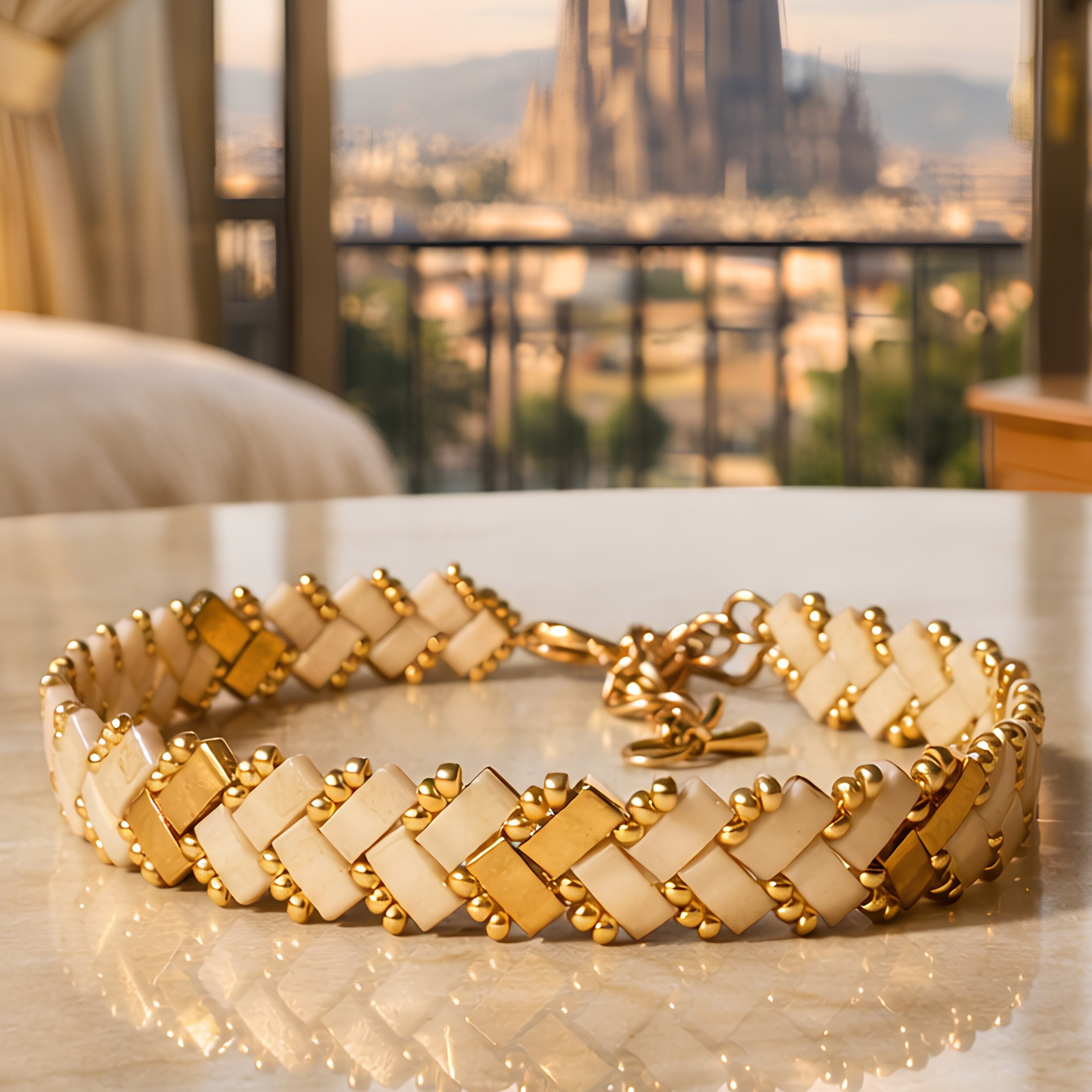 Bracelet Miyuki "Le Sagrada"