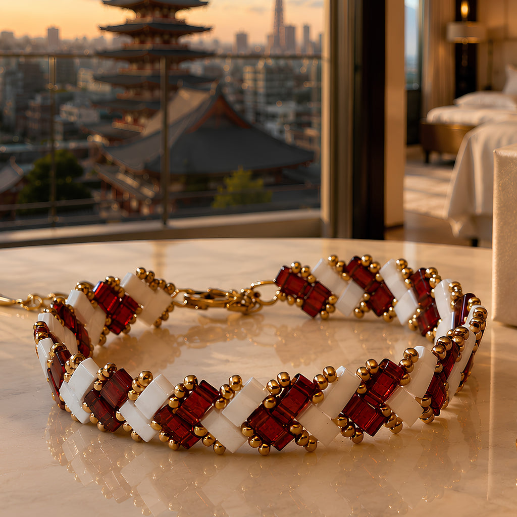 Bracelet Miyuki "Le Sensoa"