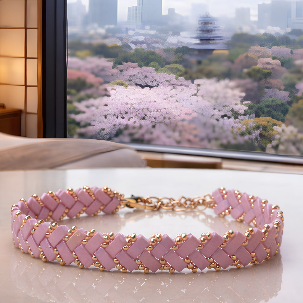 Bracelet Miyuki "Le Sakura"