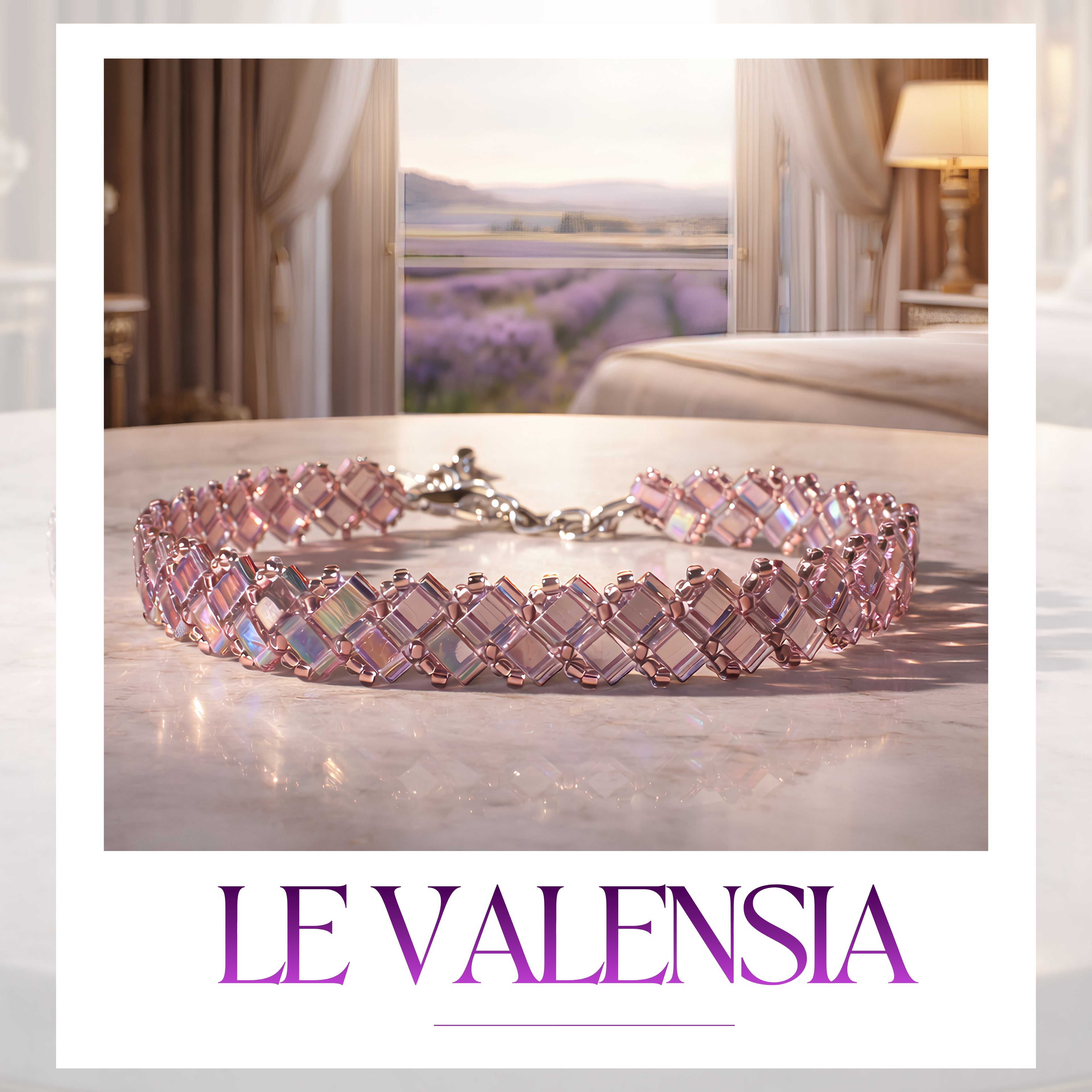 Bracelet Miyuki "Le Valensia"