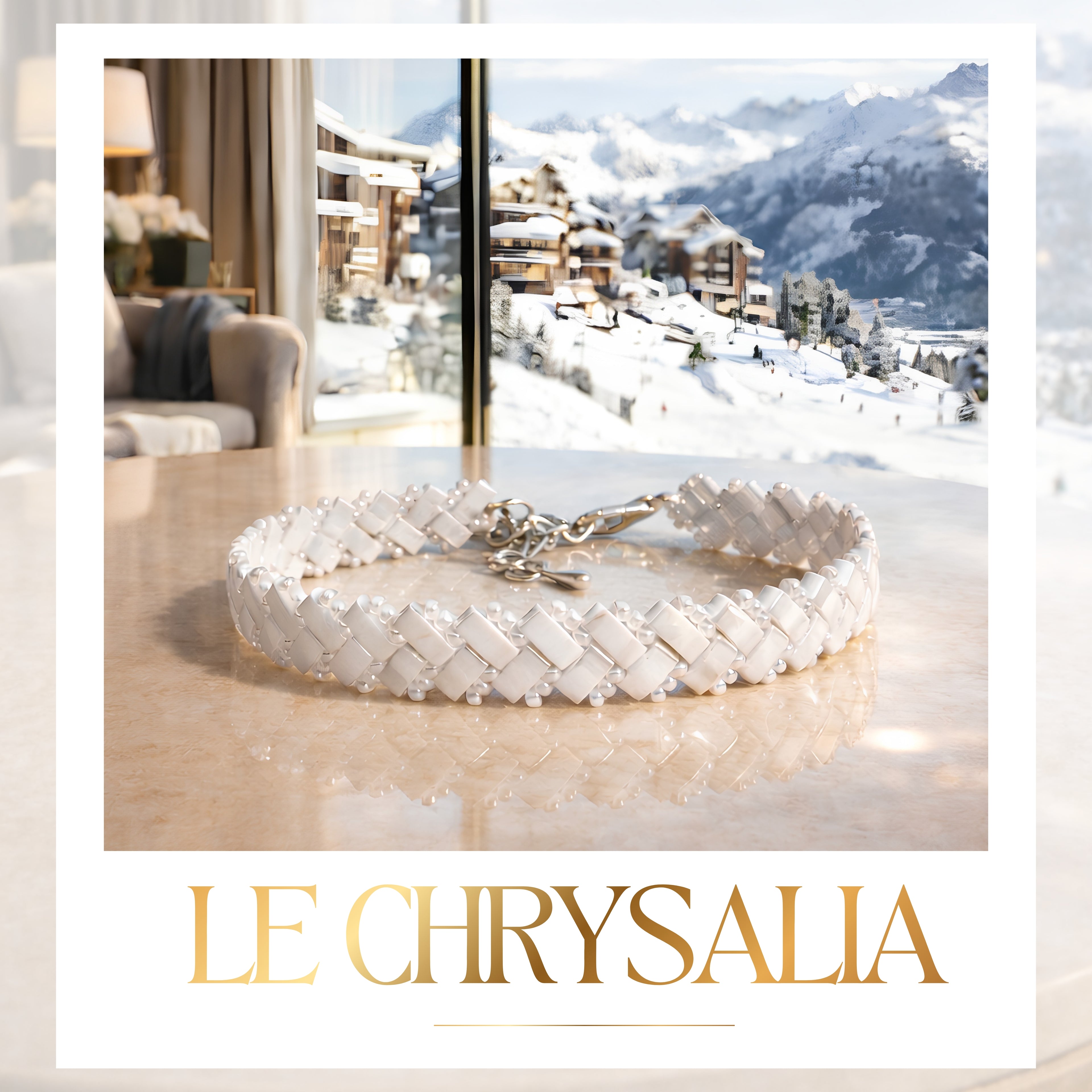 Bracelet Miyuki "Le Chrysalia"
