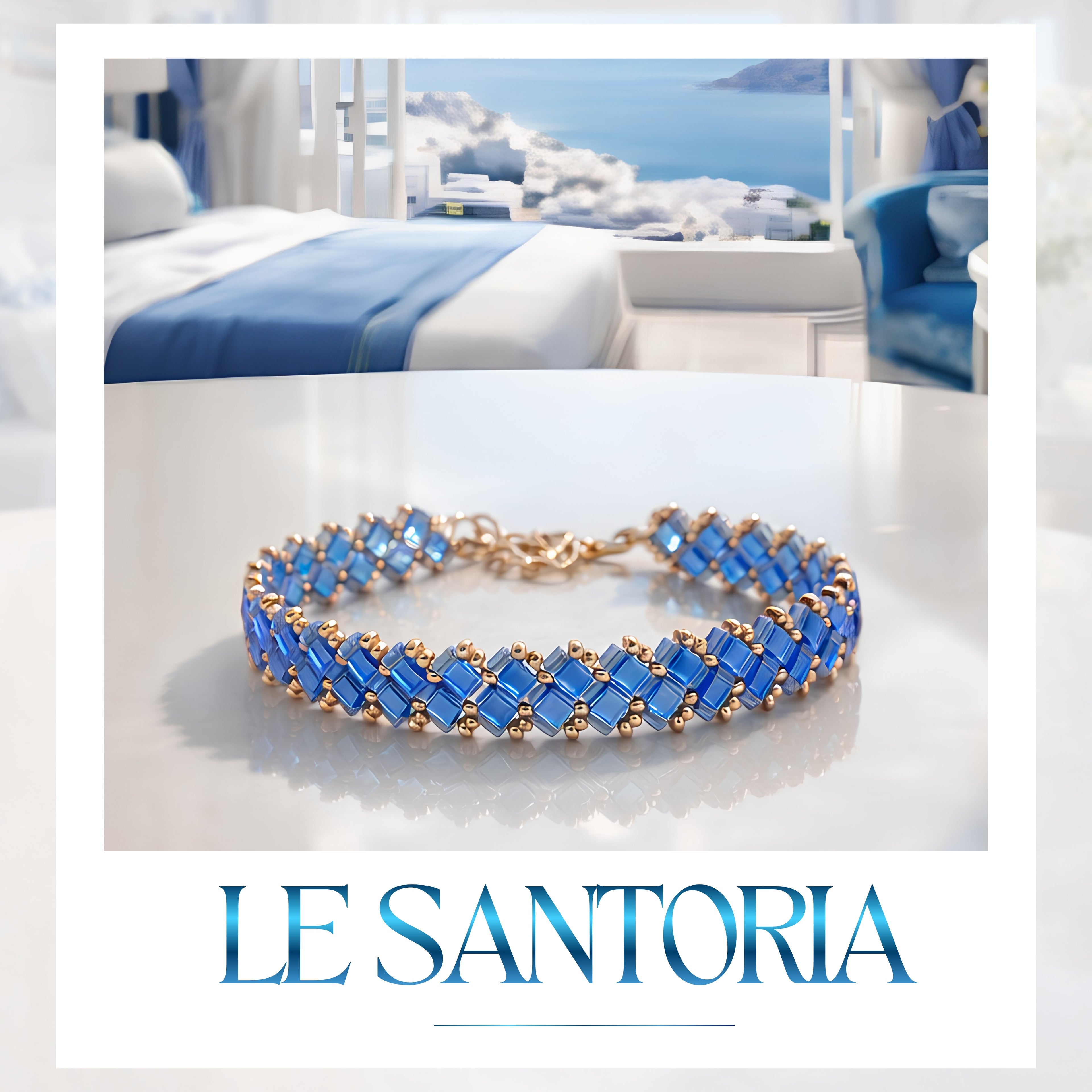 Bracelet Miyuki "Le Santoria"