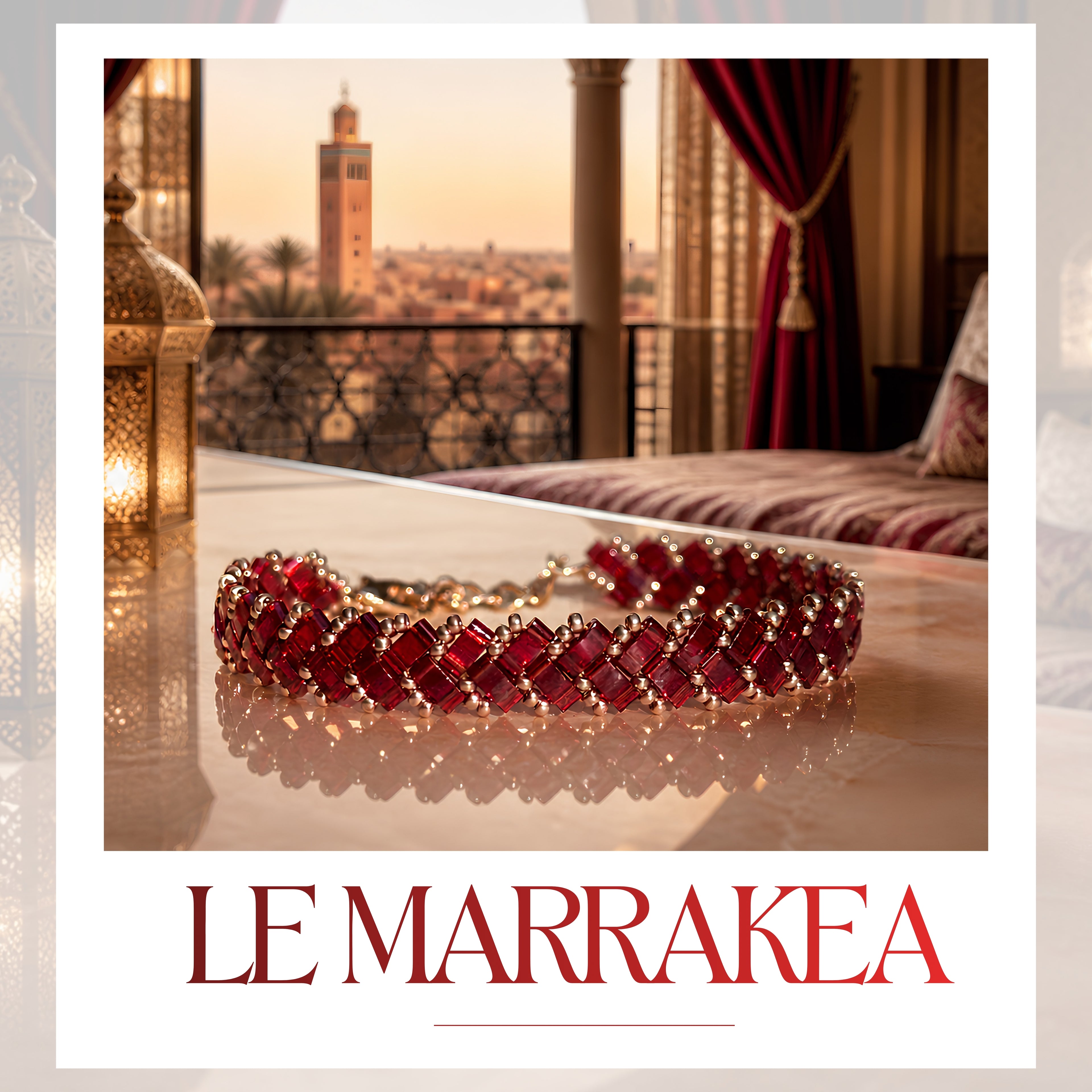 Bracelet Miyuki "Le Marrakea"