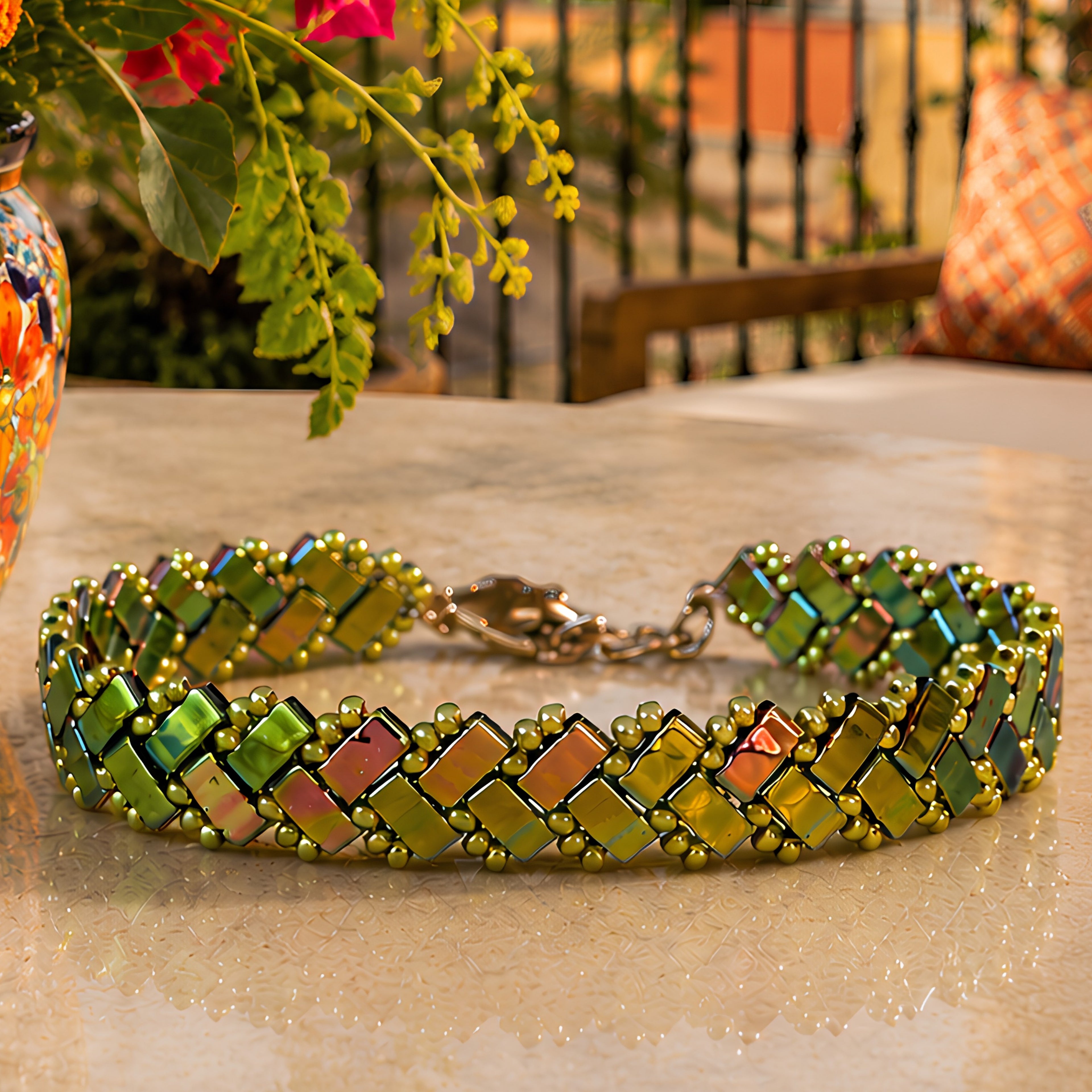 Bracelet Miyuki "Le Paloma"
