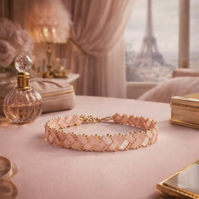 Bracelet Miyuki "Le Poudré"